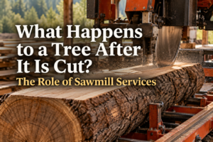 What Happens to a Tree After It Is Cut? The Role of Sawmill Services
